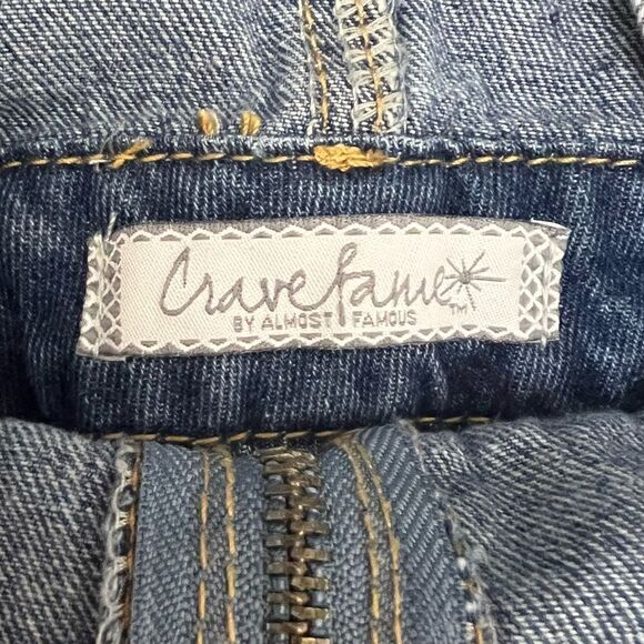 Distressed Denim Overalls • Crave Frame by Almost Famous - Picture 4 of 9